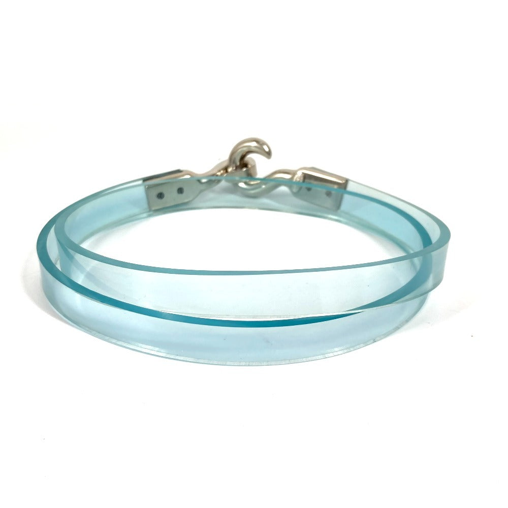 Chanel belt Plastics 00C logo CC COCO Blue