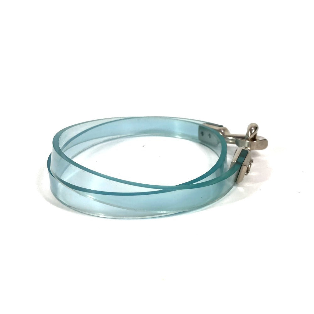 Chanel belt Plastics 00C logo CC COCO Blue
