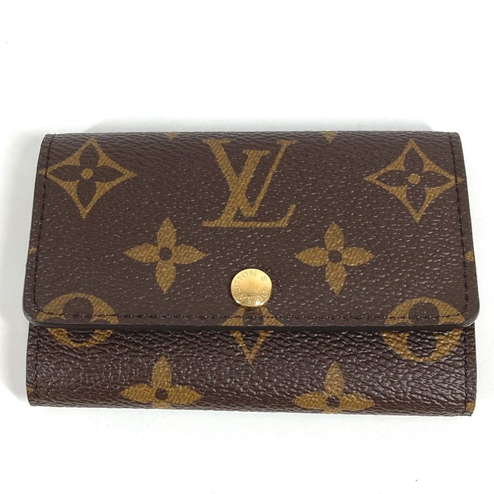 Louis Vuitton Key holder M62630 6-key Monogram Canvas Brown Key Chain