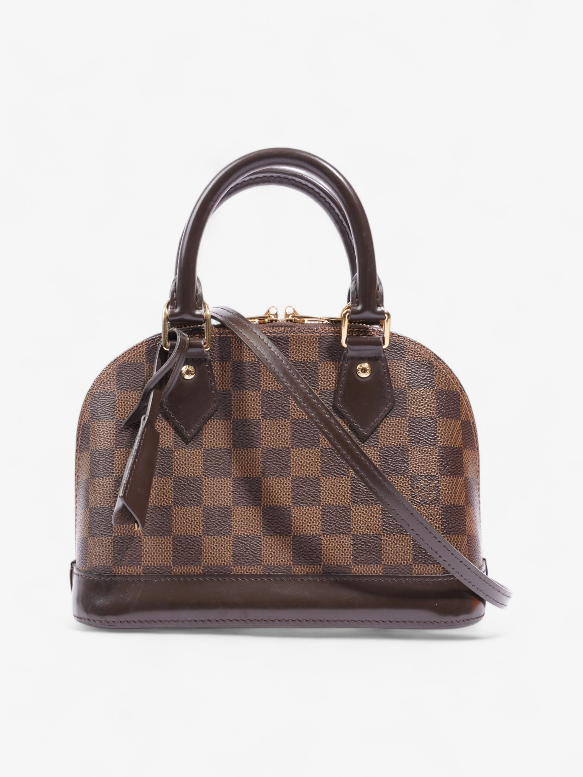 Louis Vuitton Alma Ebene Coated BB Damier Canvas Coated Canvas Apparel Bb 18