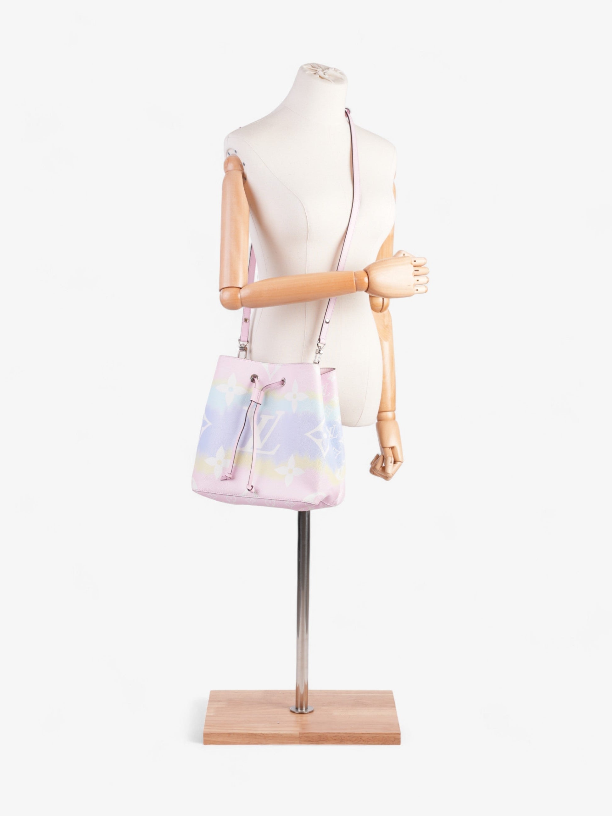 Louis Vuitton NeoNoe Escale Pastel Coated MM Monogram Canvas Coated Canvas Apparel