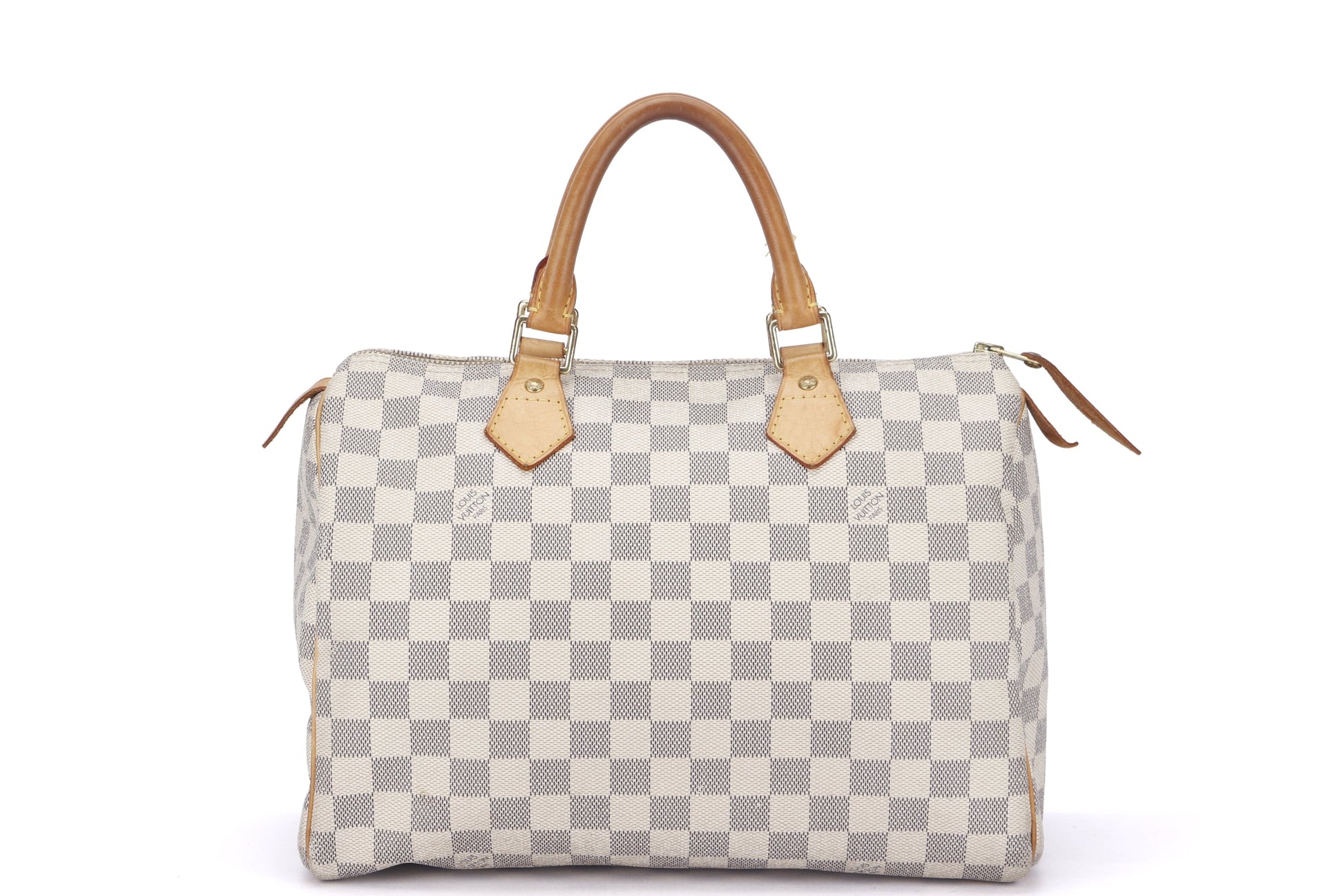 LOUIS VUITTON N41370 SPEEDY 30CM (DU2067) DAMIER AZUR CANVAS, NO DUST COVER