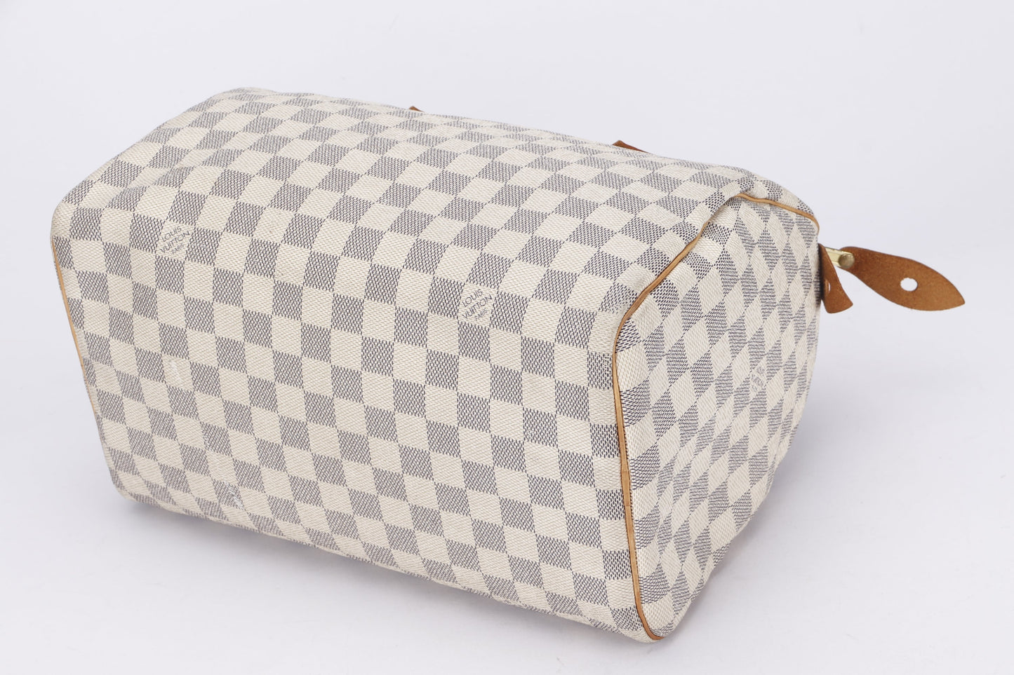 LOUIS VUITTON N41370 SPEEDY 30CM (DU2067) DAMIER AZUR CANVAS, NO DUST COVER