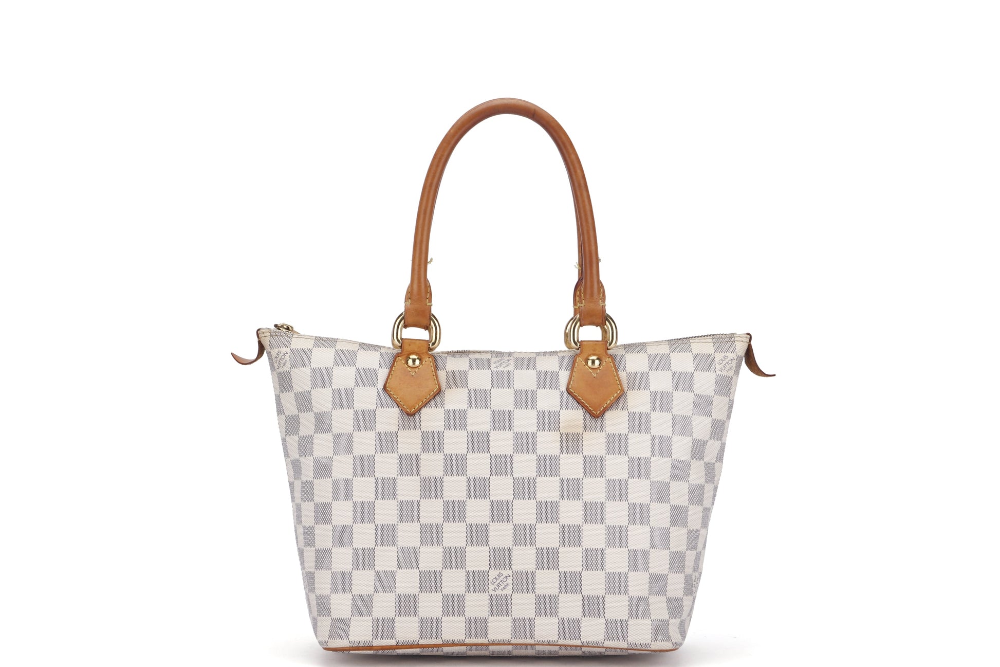 LOUIS VUITTON N51186 SALEYA (VI4027) PM SIZE DAMIER AZUR CANVAS, NO DUST COVER