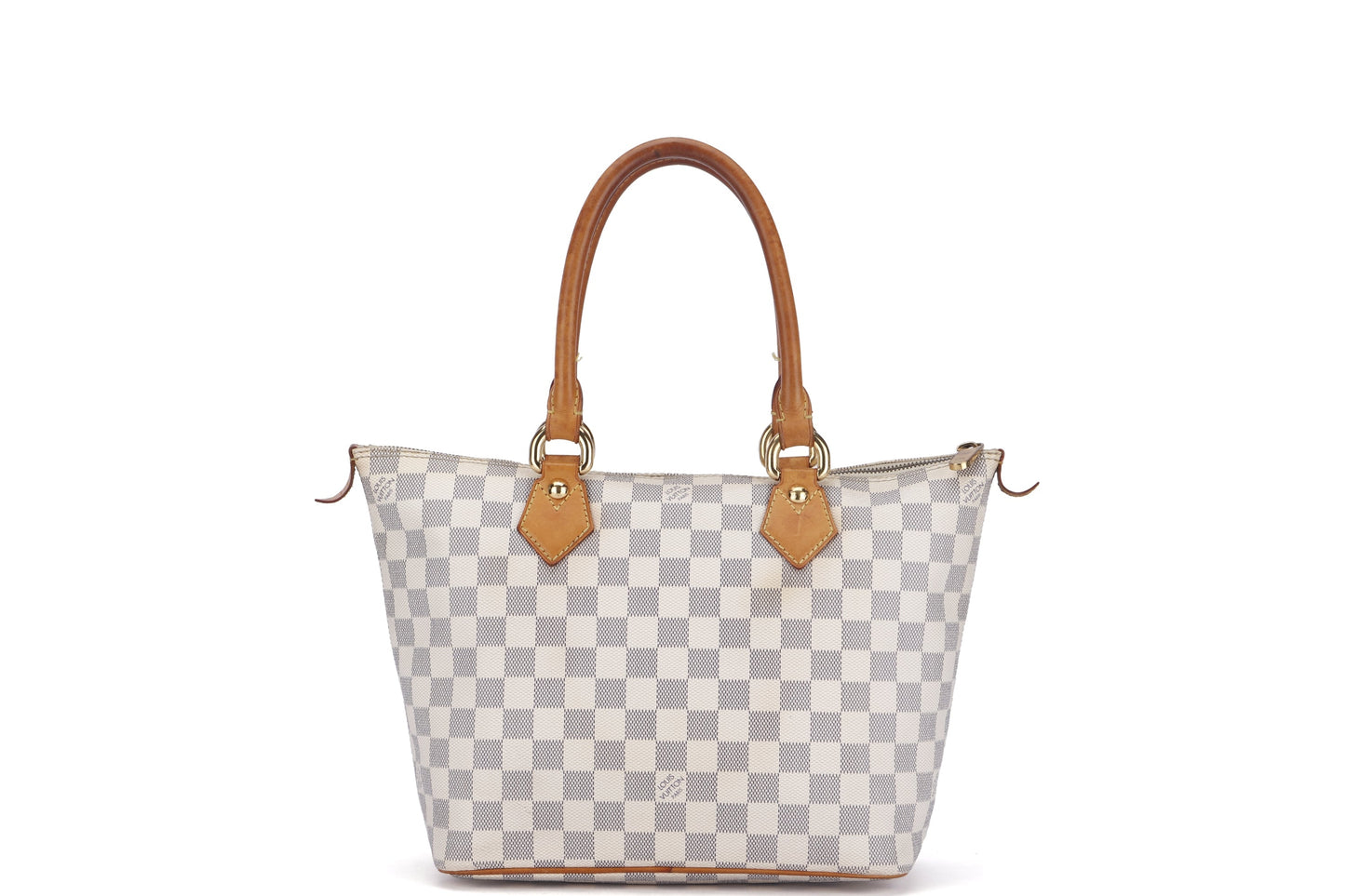 LOUIS VUITTON N51186 SALEYA (VI4027) PM SIZE DAMIER AZUR CANVAS, NO DUST COVER