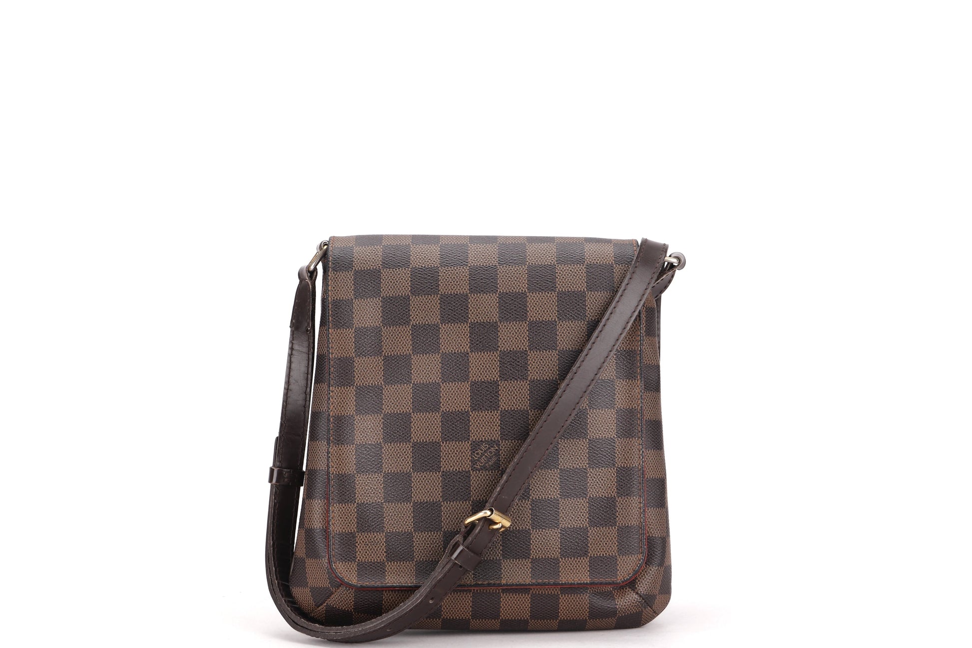 LOUIS VUITTON N51302 M TTE DAMIER EBENE CANVAS CROSSBODY (TH3089), NO DUST COVER
