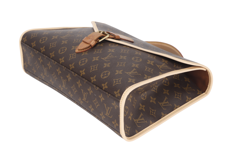 LOUIS VUITTON M51122 BEL AIR (SL0977) MONOGRAM CANVAS GOLD HARDWARE WITH STRAP & DUST COVER