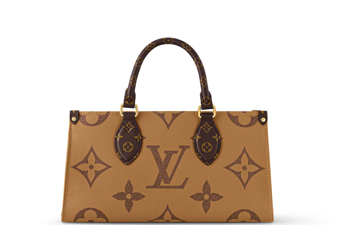 LOUIS VUITTON M46653 ONTHEGO EAST WEST MONOGRAM REVERSE WITH ROUND POUCH & STRAP, WITH DUST COVER & BOX