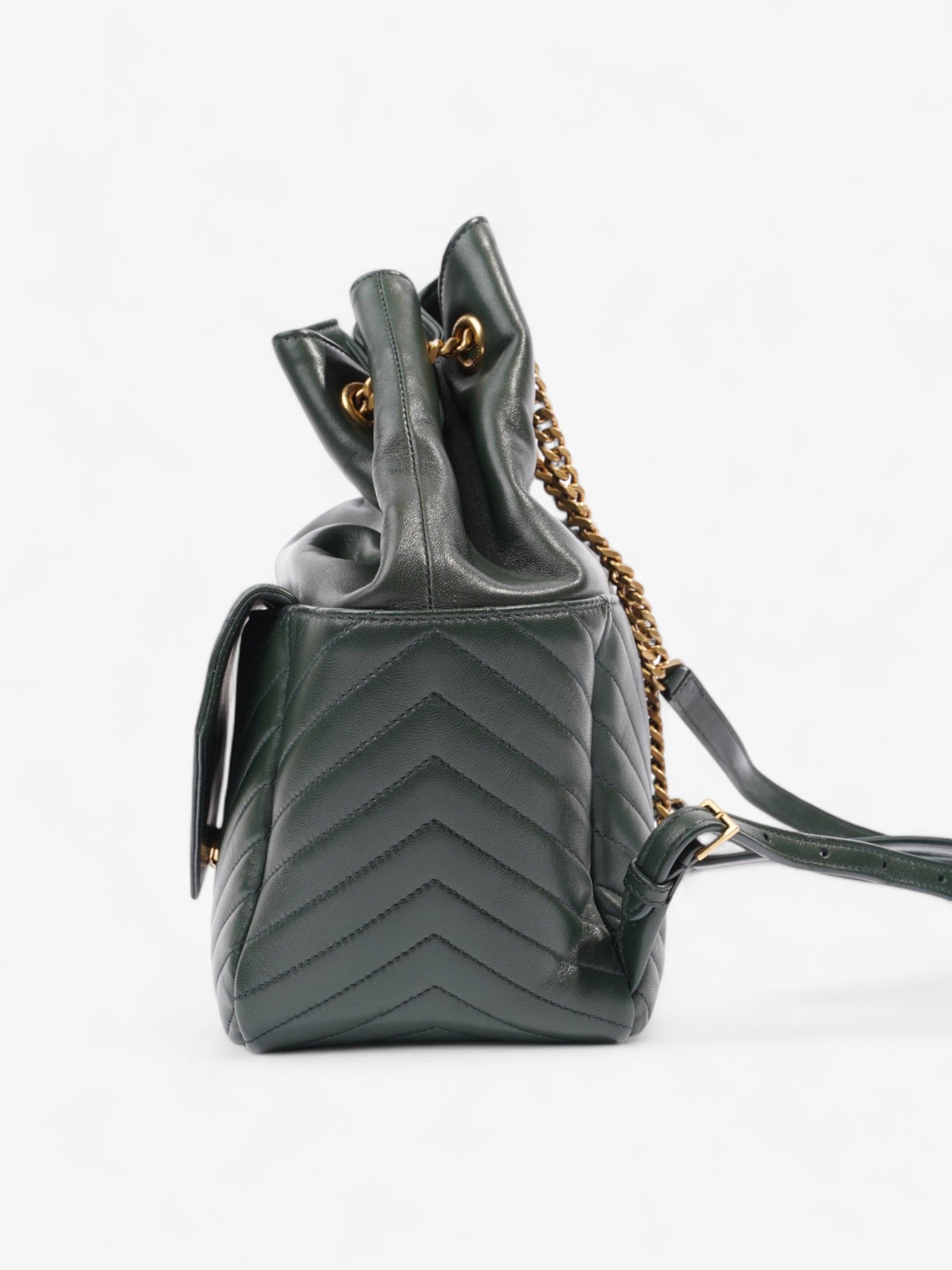 YSL Saint Laurent Joe Backpack Dark Leather Monogram Matelasse