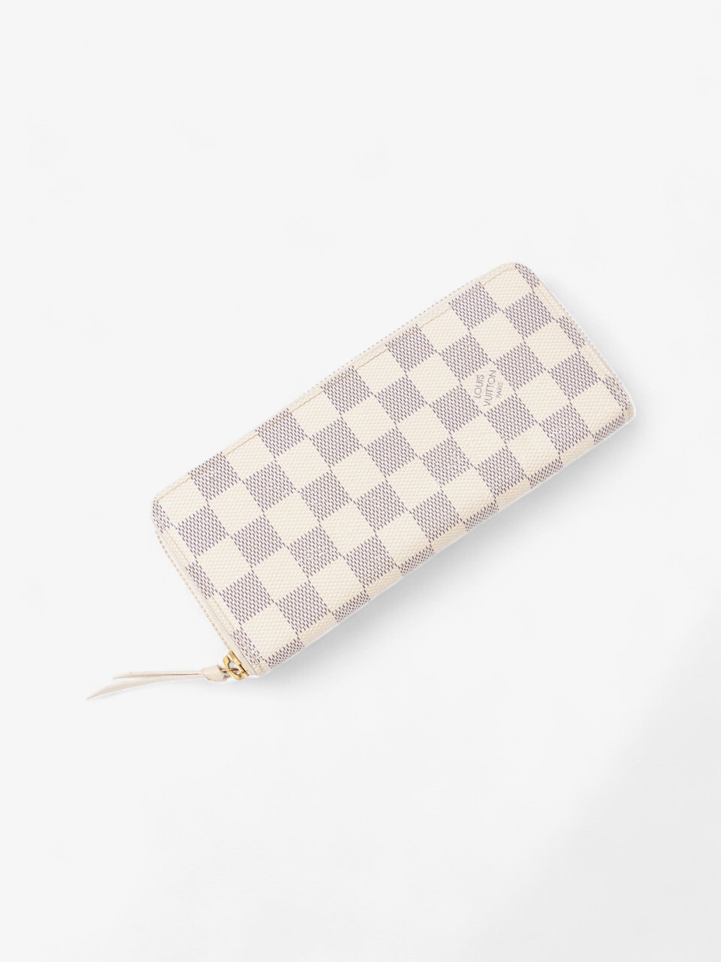 Louis Vuitton Clemence Azur Coated Damier Canvas Coated Canvas Gold Apparel