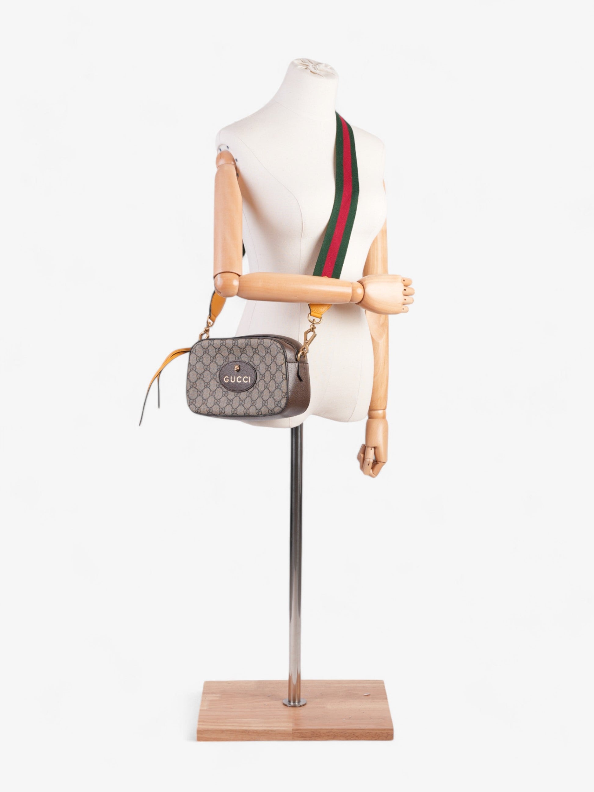 Gucci Neo Bag Supreme Coated Canvas Brown Crossbody Bag