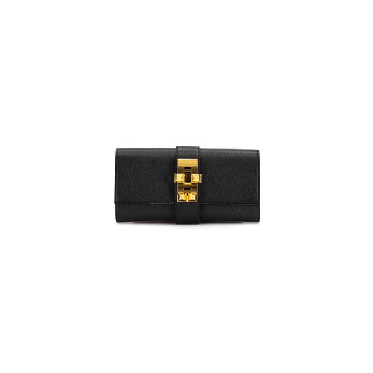 Hermes Pochette Medor Noir Stamp Handbag Travel Bag