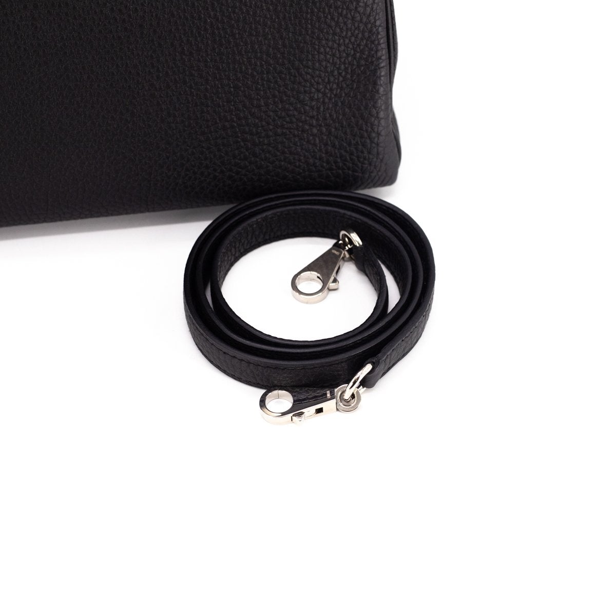 Hermes Kelly Noir Stamp Handbag Travel Bag