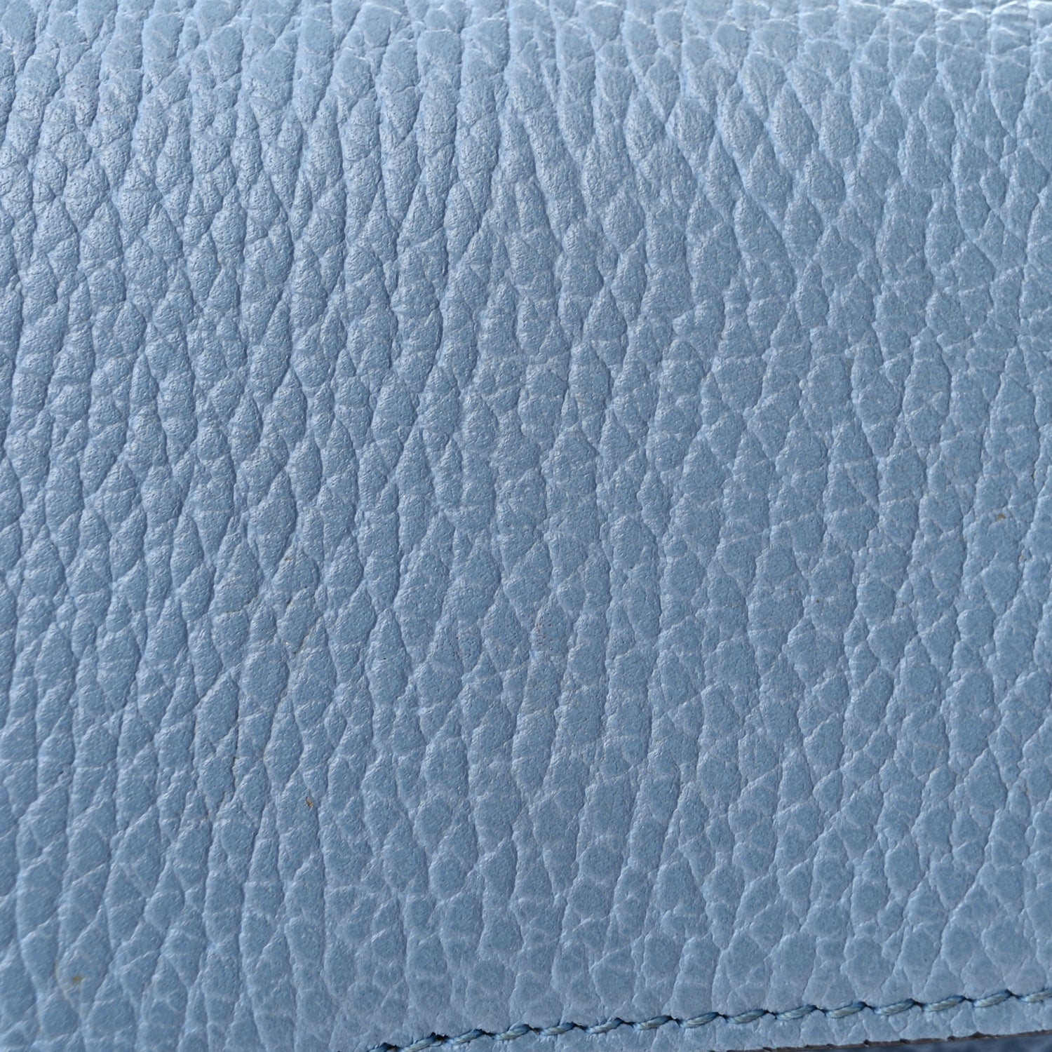 Gucci Dollar Calfskin Small Interlocking G Shoulder Bag Mineral Blue