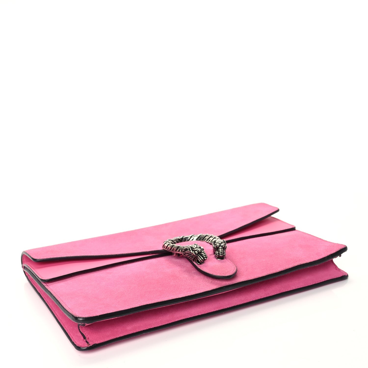 Gucci Suede Cudu Vitello Velvet Dionysus Clutch Tropical Flower
