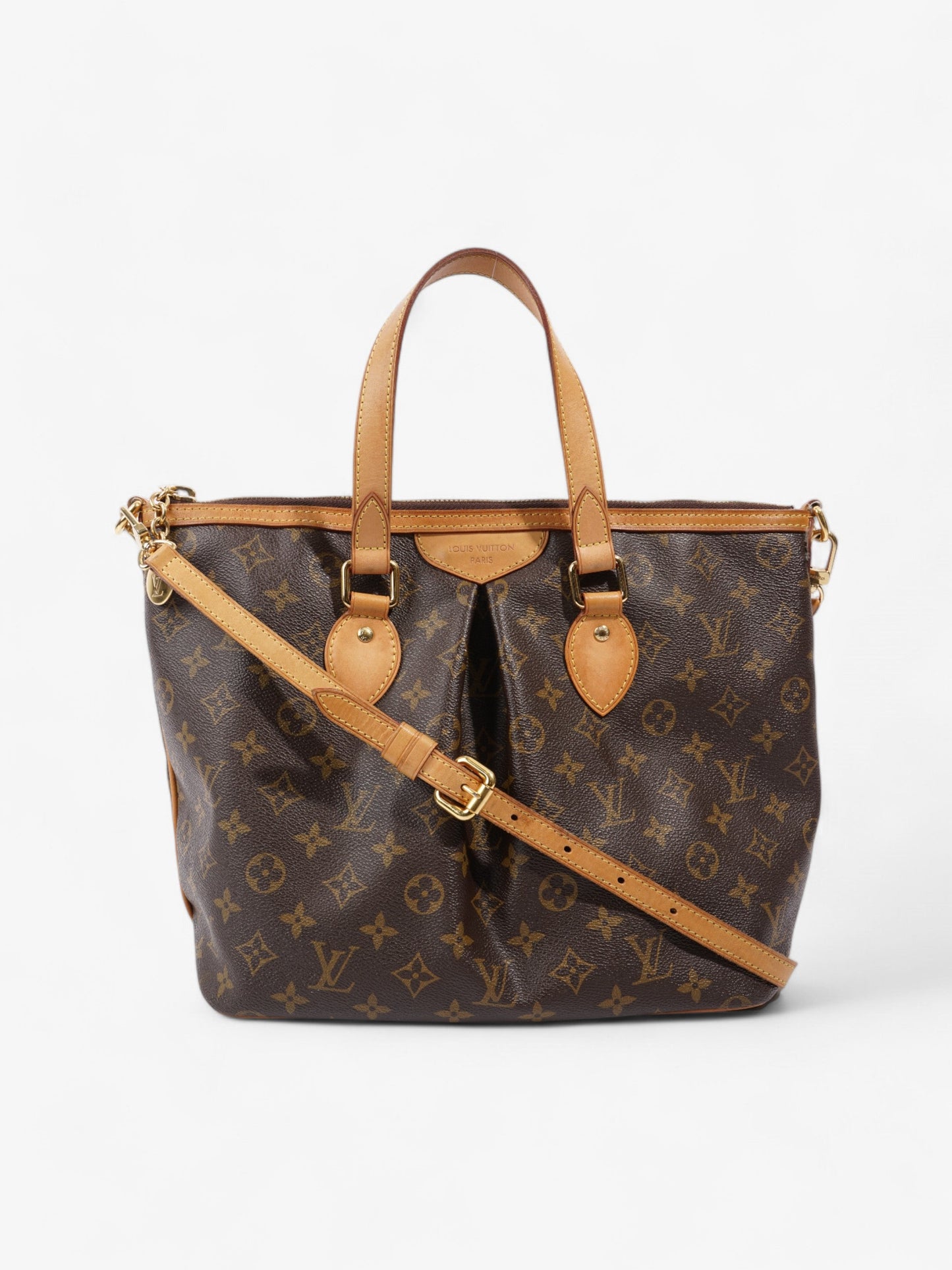 Louis Vuitton Palermo PM Monogram Canvas Handbag Canvas Pm