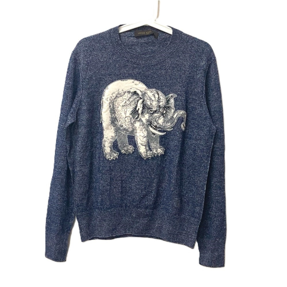 Louis Vuitton sweater Linen Chapman Brothers S Wool Navy Apparel