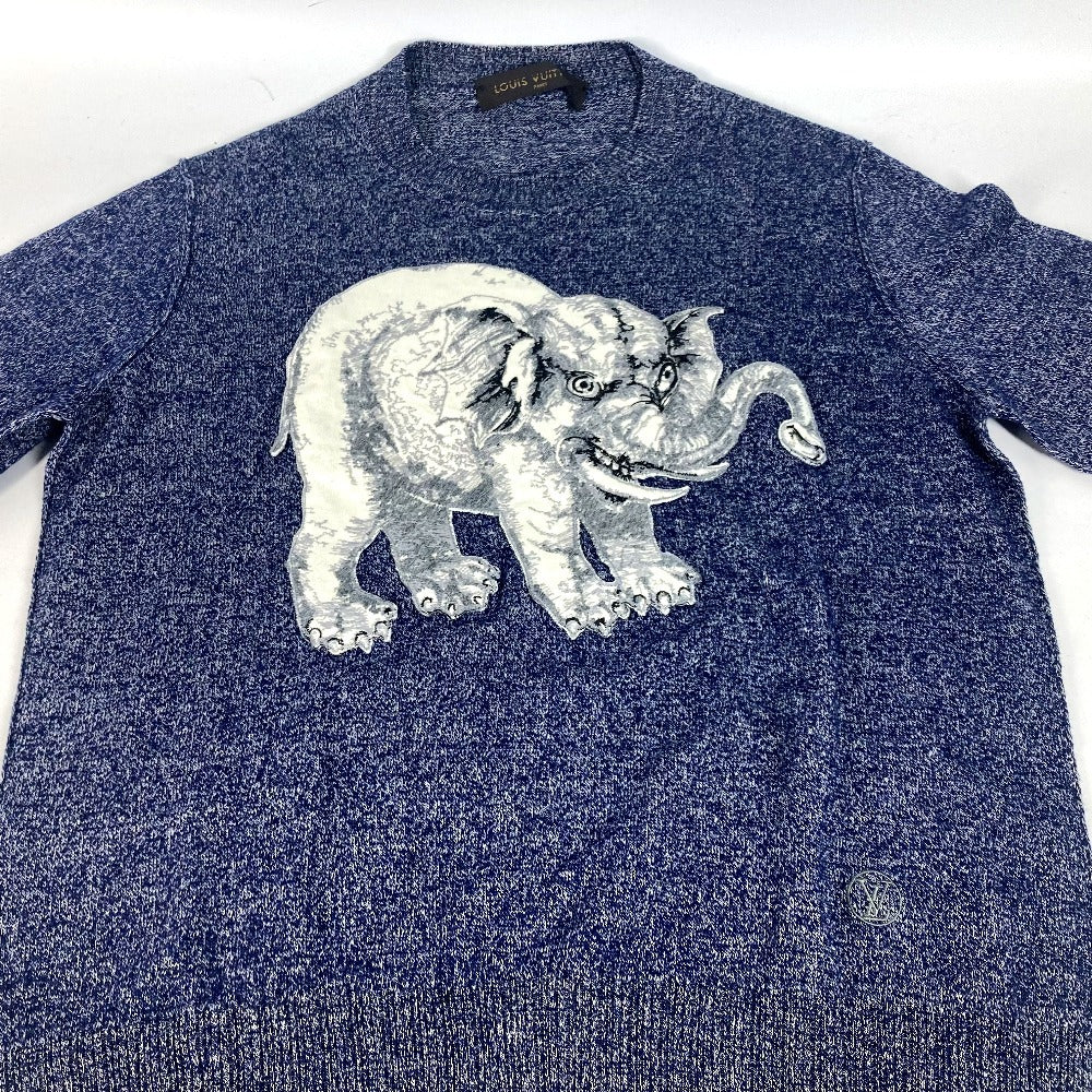 Louis Vuitton sweater Linen Chapman Brothers S Wool Navy Apparel