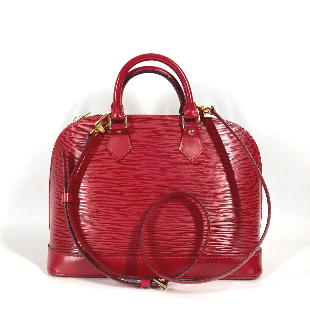 Louis Vuitton M52147 Epi Alma Leather Red Handbag