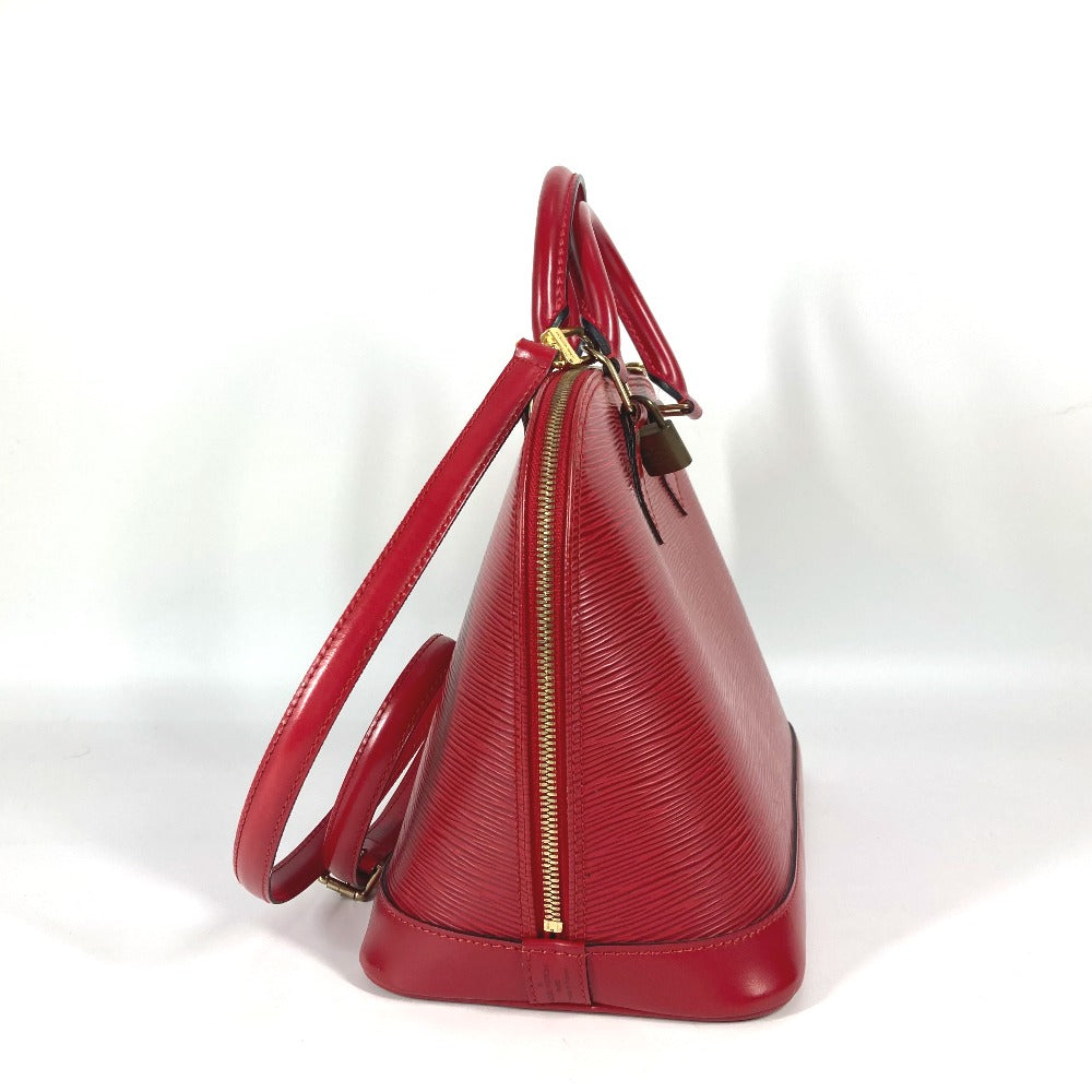 Louis Vuitton M52147 Epi Alma Leather Red Handbag