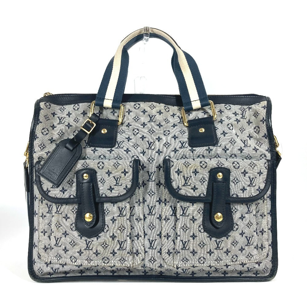 Louis Vuitton M42341 Sac Marie Kate Monogram Canvas Navy Mini Tote Bag