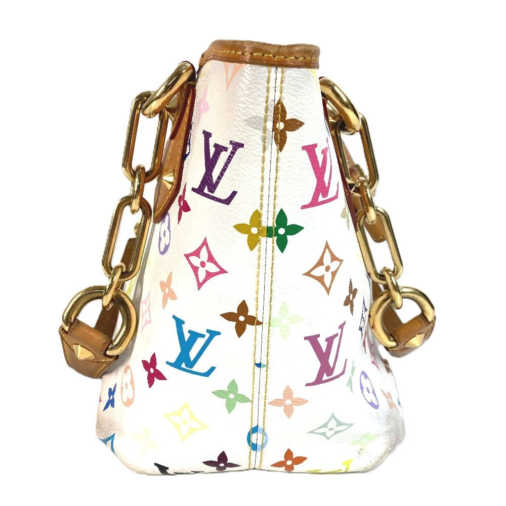 Louis Vuitton M40307 Annie MM Annie MM Monogram Canvas White Multicolor Shoulder Bag