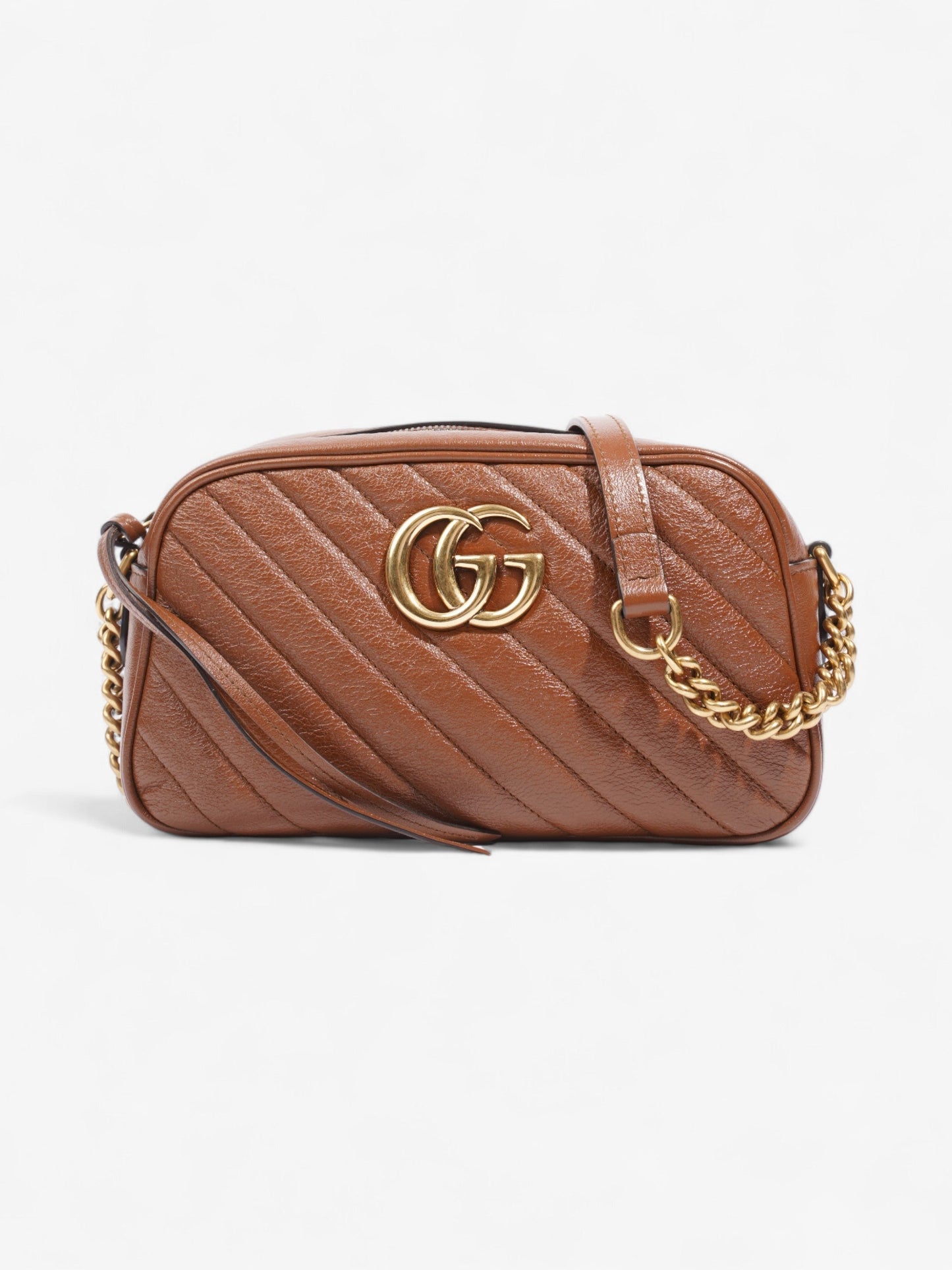 Gucci Marmont Small Crossbody Bag Leather Matelasse Leather Small