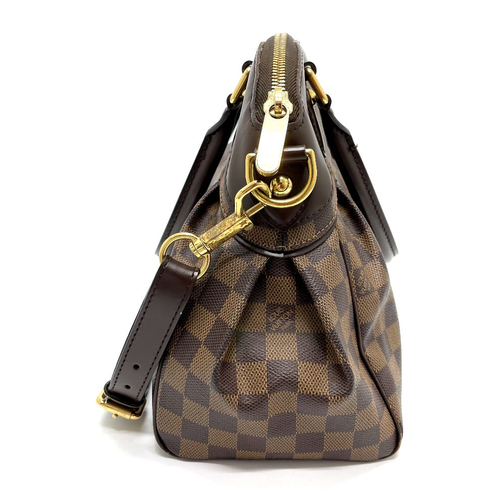 Louis Vuitton N51997 Damier Trevi PM Canvas Brown Shoulder Bag