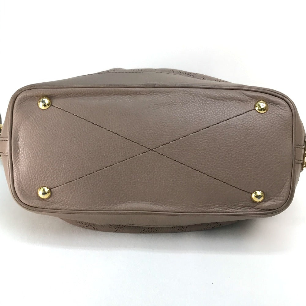 Louis Vuitton M93175 mahina Stella PM Monogram Leather Beige Handbag