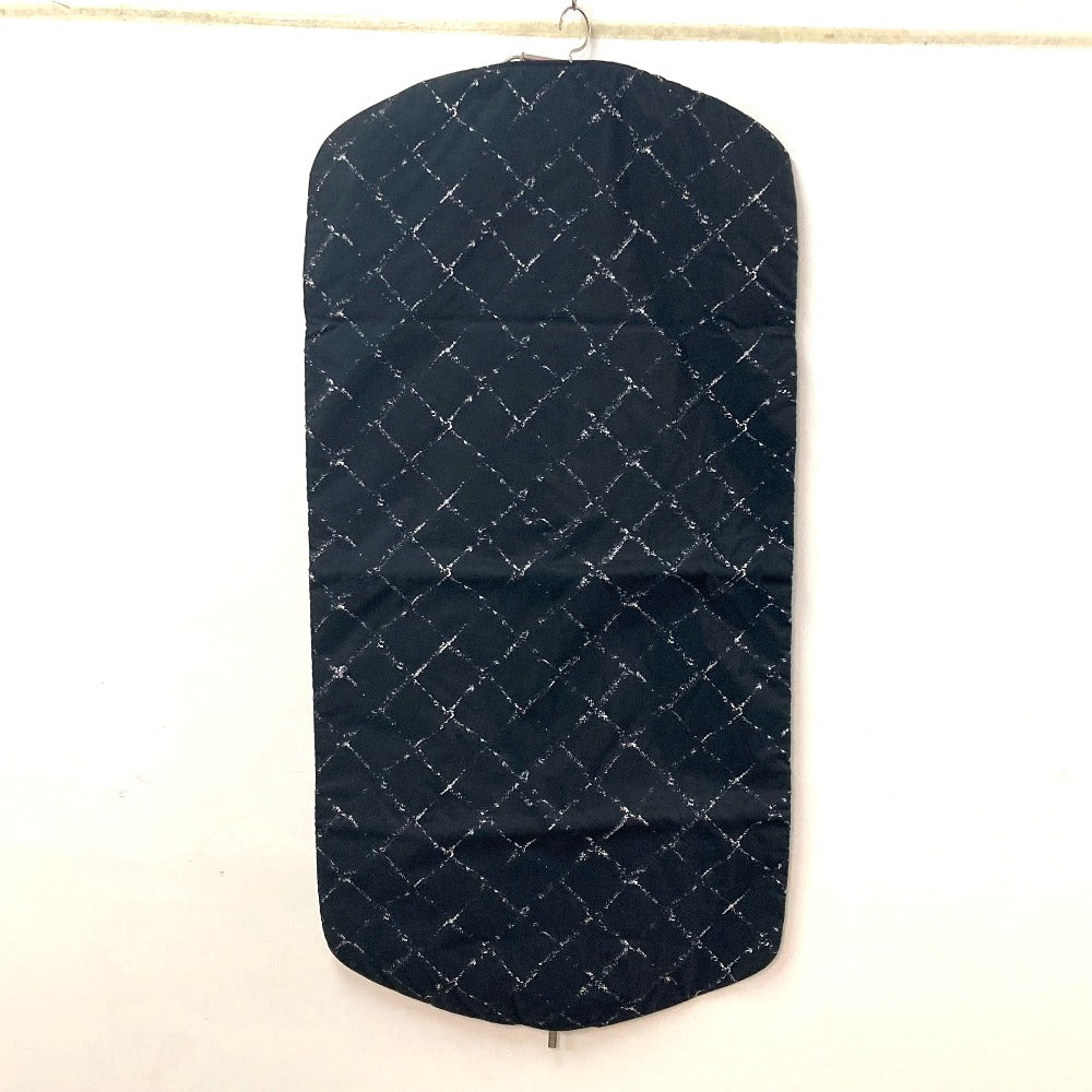 Chanel Garment Nylon line Black Travel Bag