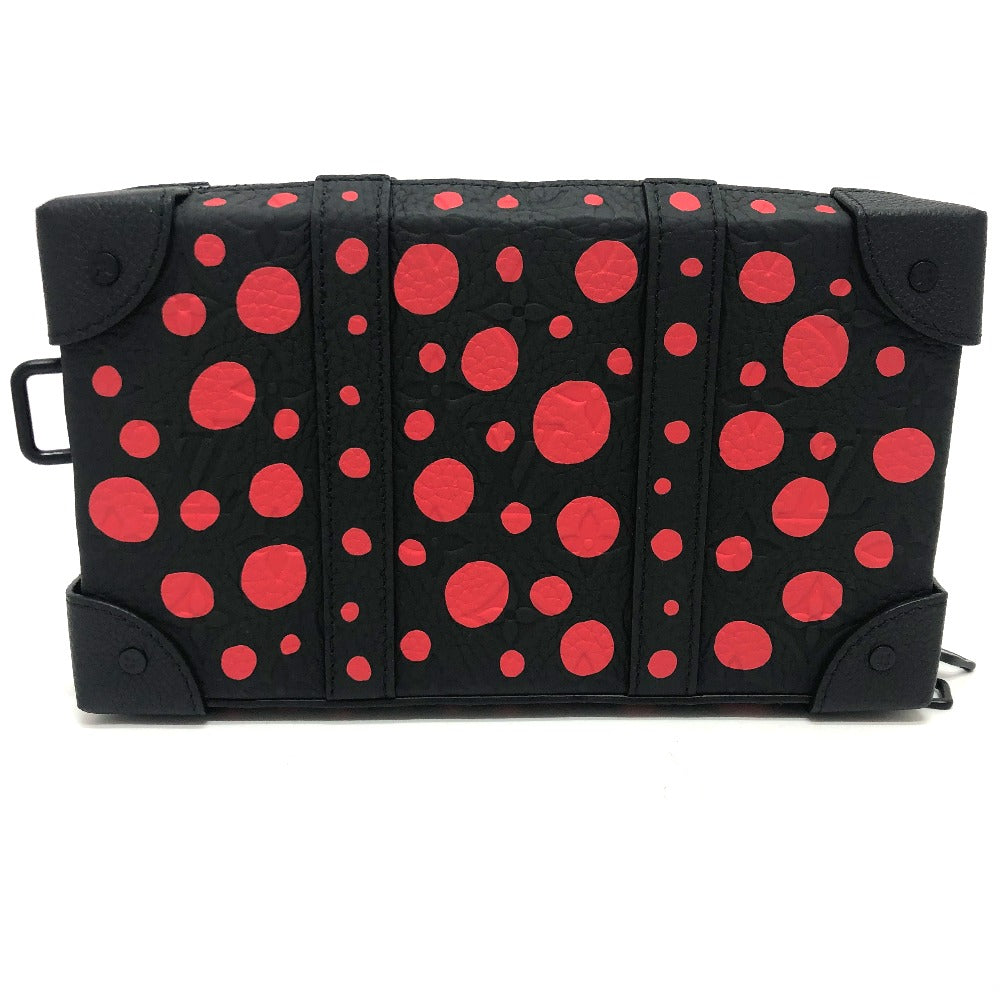 Louis Vuitton M81905 Taurillon Clemence dots Soft Monogram Leather Black Wallet Case