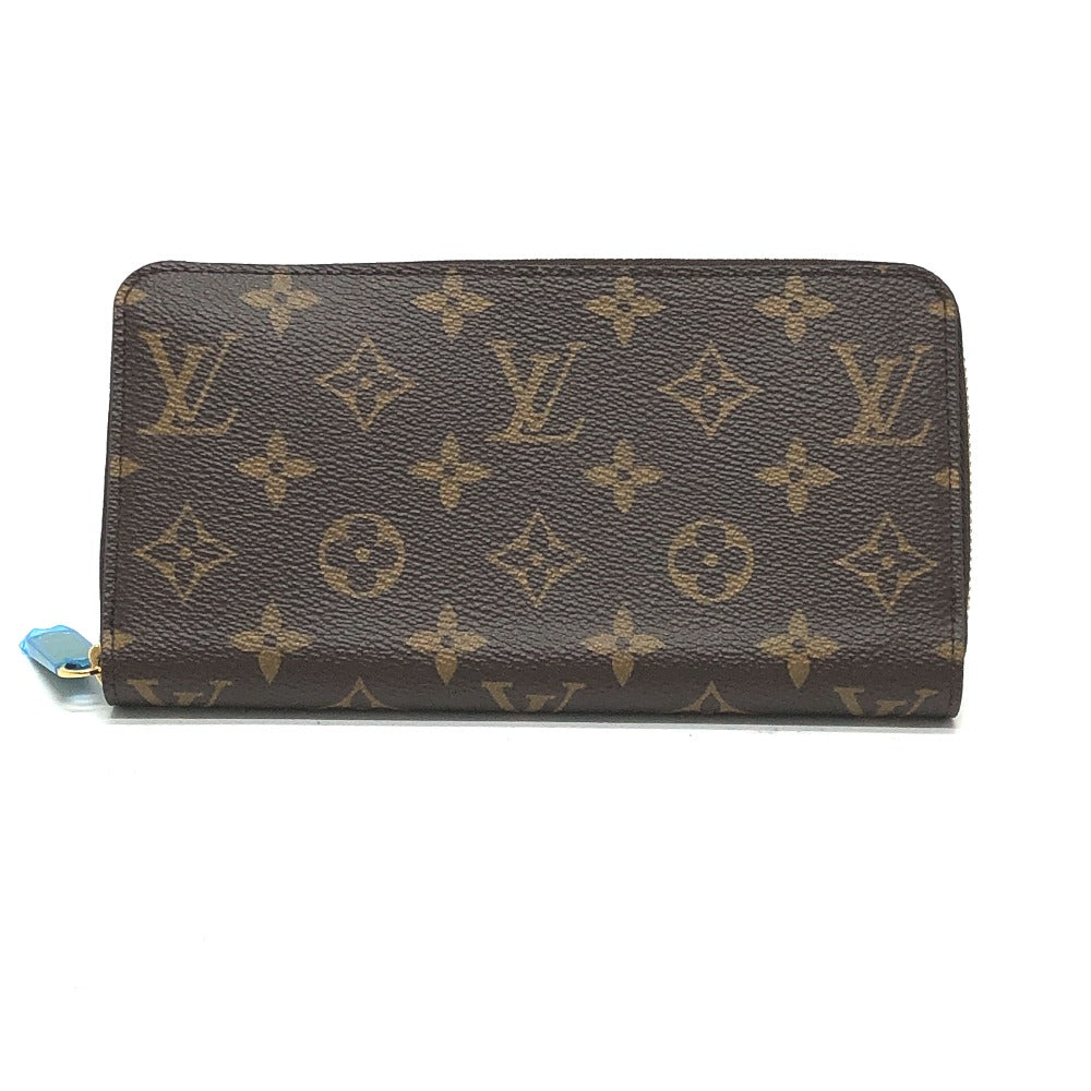 Louis Vuitton Long Purse M42616 Zippy Monogram Canvas Brown Wallet Case