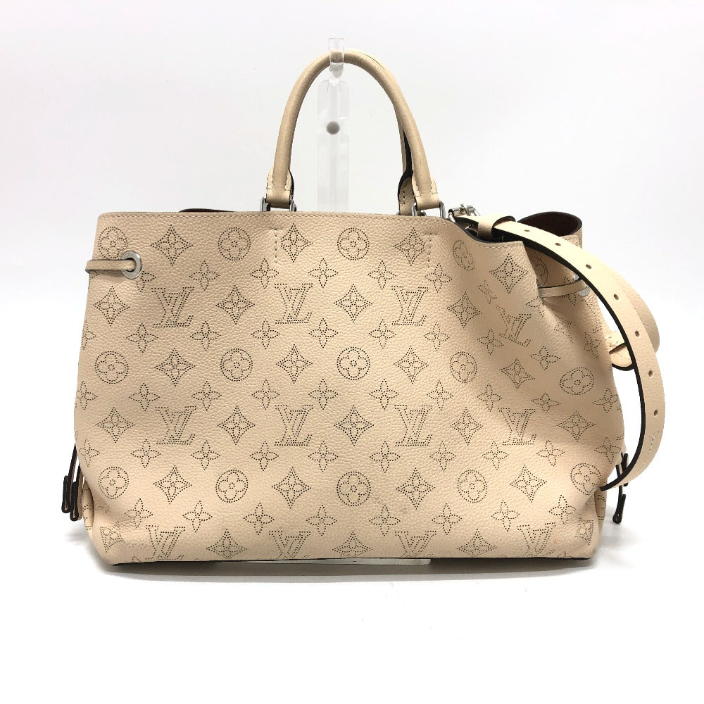 Louis Vuitton M59203 SilverMetal Mahina Bella Leather Calf Tote Bag