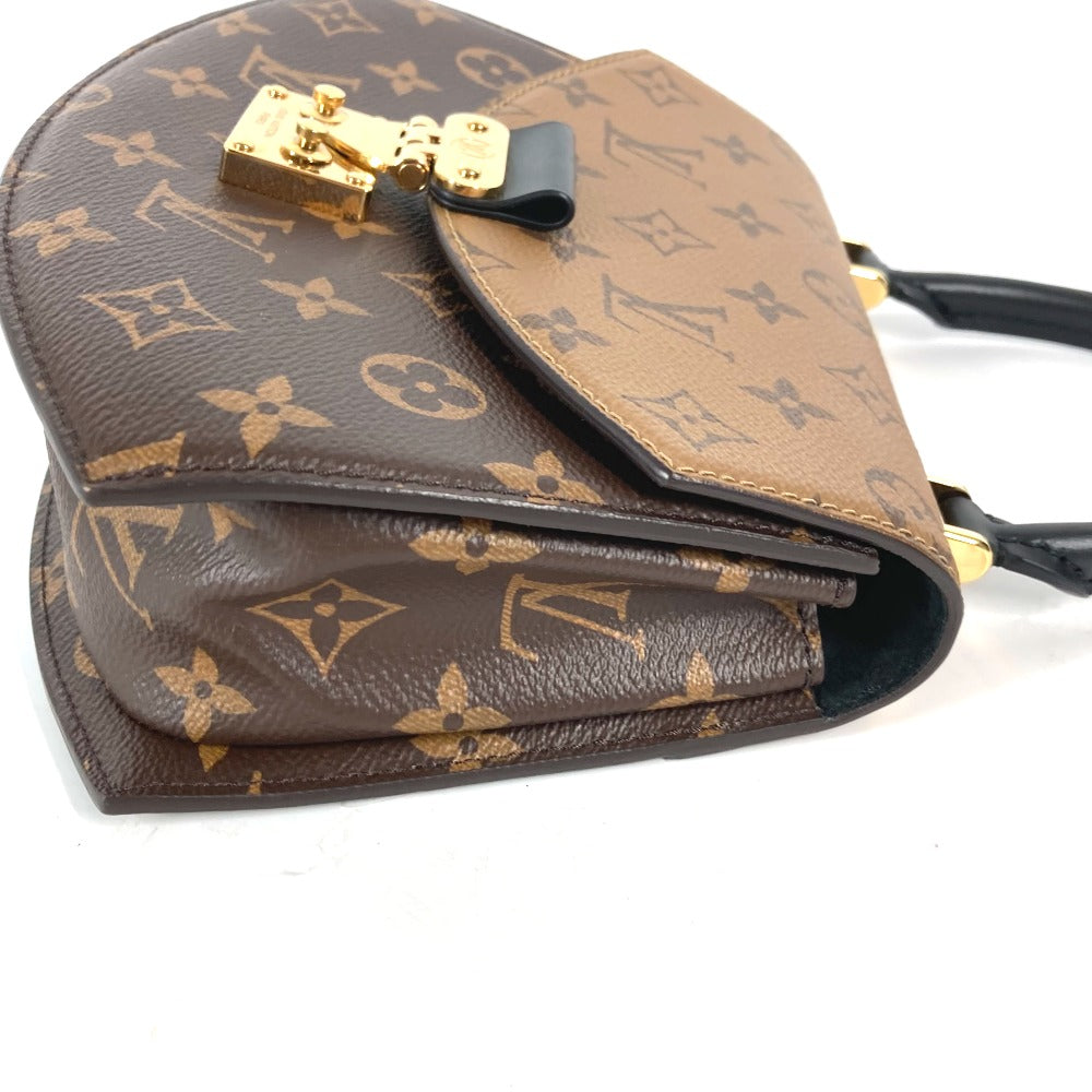 Louis Vuitton M46548 Reverse Tilsitt Monogram Canvas Brown Handbag