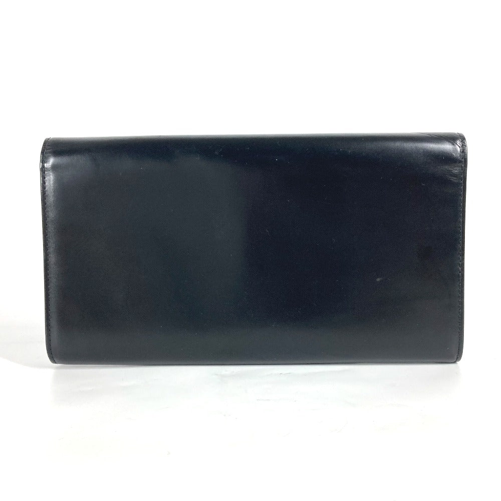 Louis Vuitton M63962 Opera line Aegean Leather Black Clutch Bag