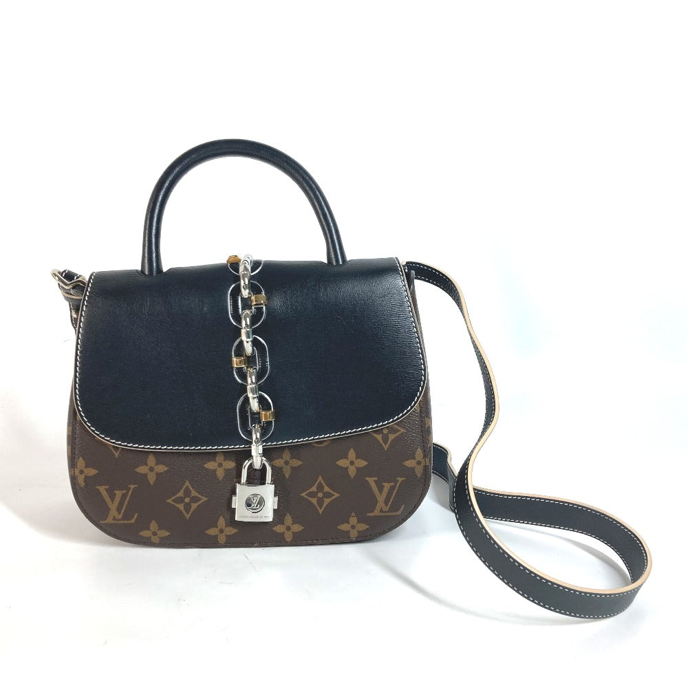 Louis Vuitton M44115 It PM Monogram Canvas Brown Chain Shoulder Bag