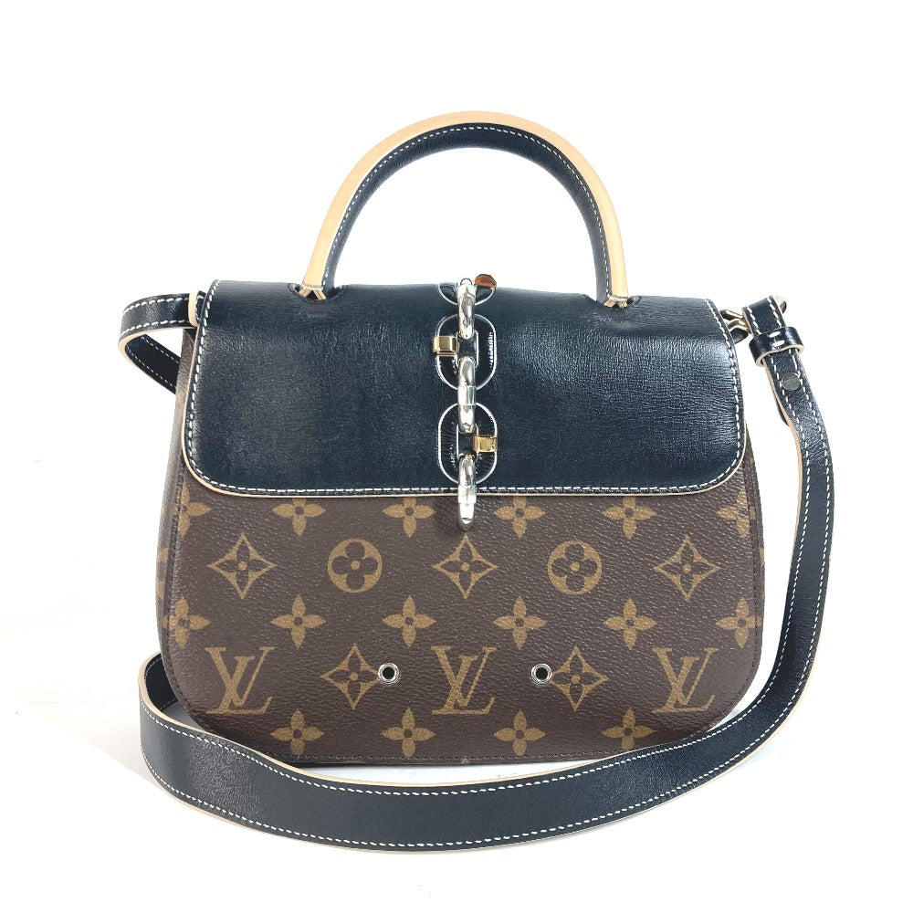 Louis Vuitton M44115 It PM Monogram Canvas Brown Chain Shoulder Bag