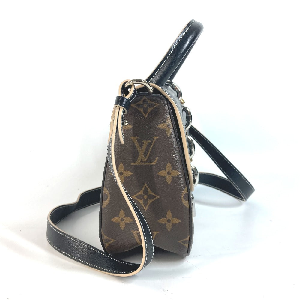 Louis Vuitton M44115 It PM Monogram Canvas Brown Chain Shoulder Bag