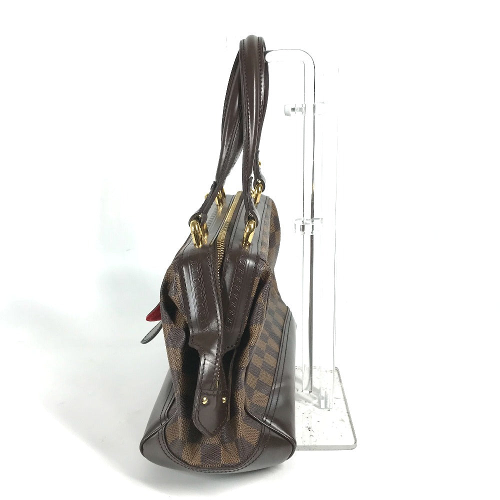 Louis Vuitton N51201 Damier Knightsbridge Canvas Brown Tote Bag