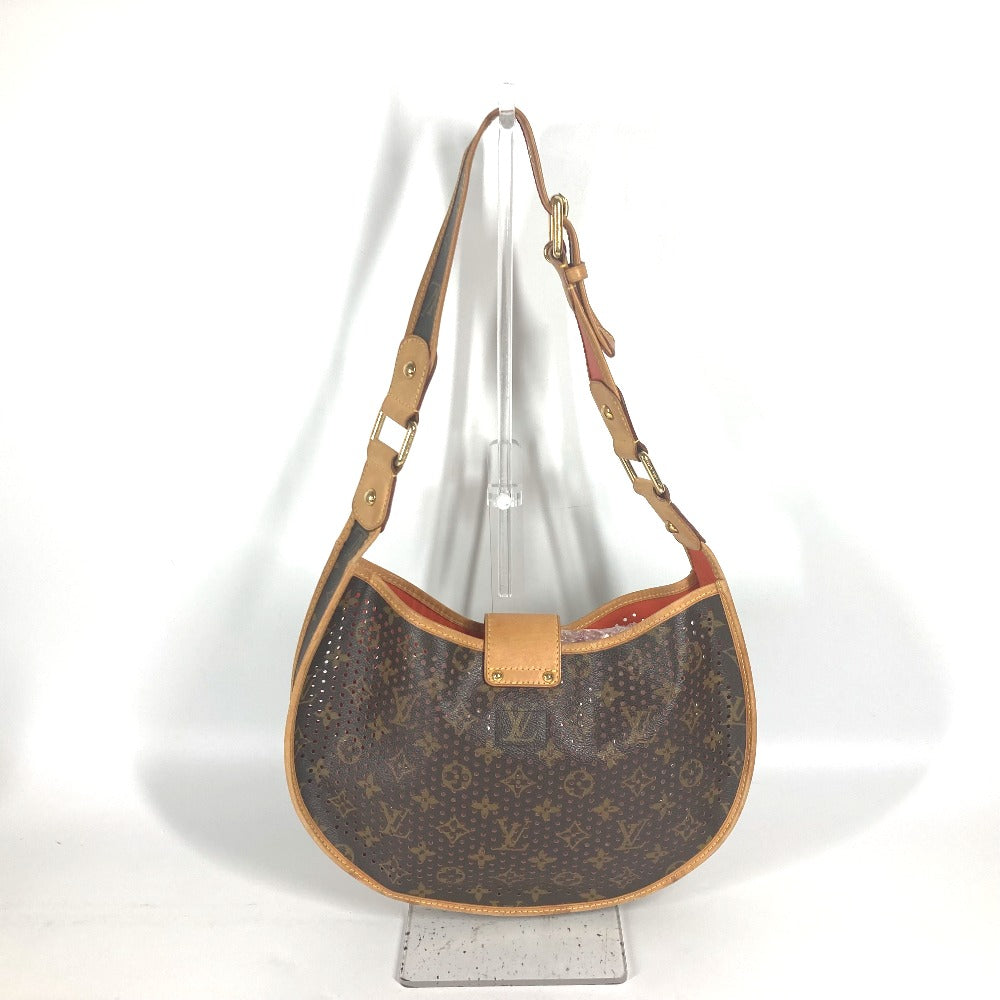 Louis Vuitton M95178 Perfo Dumi Lynne Monogram Canvas Orange Shoulder Bag