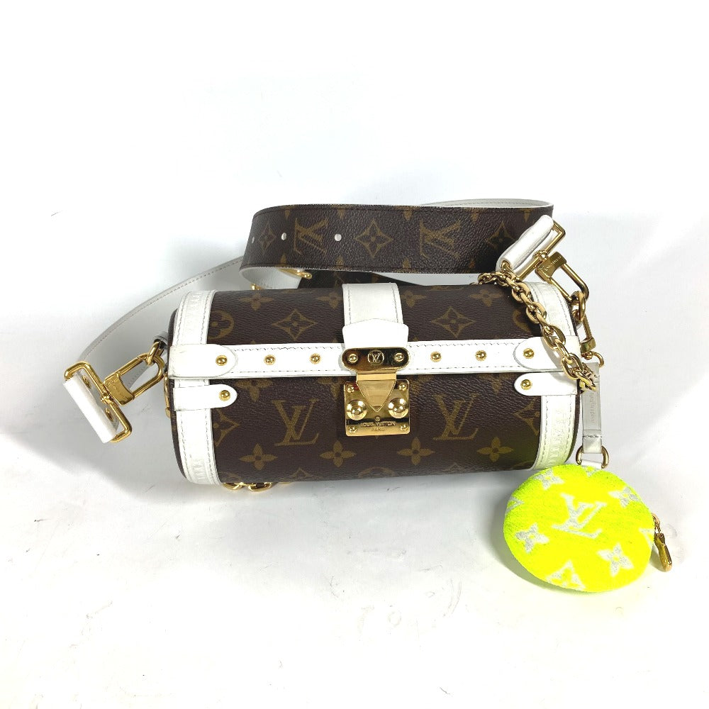 Louis Vuitton M81485 Papillon Trunk Monogram Canvas Brown Shoulder Bag