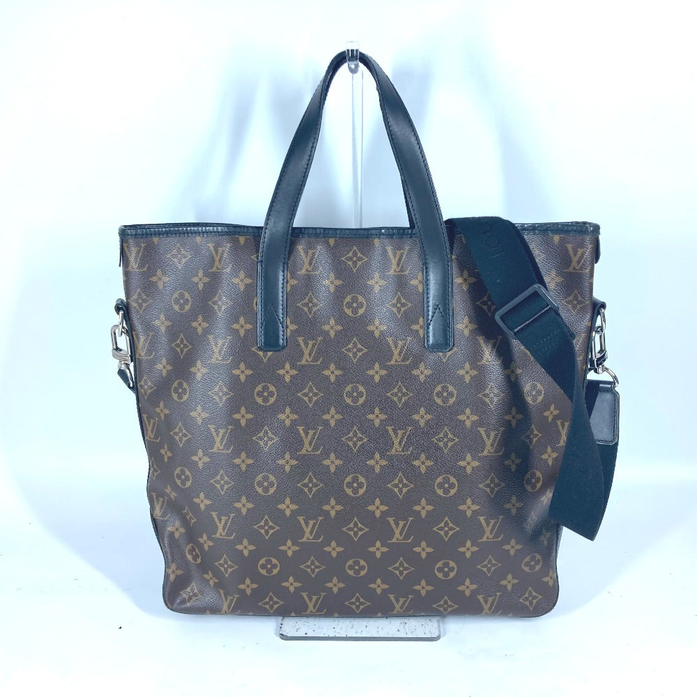 Louis Vuitton M56708 macacer Davis Monogram Canvas Brown Shoulder Bag