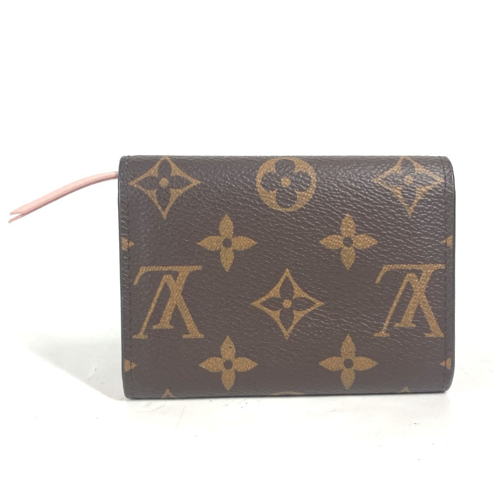 Louis Vuitton Coin M62361 Portomonet Rosali Monogram Canvas Brown Handbag