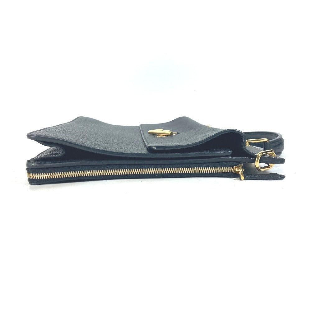 Fendi Business Bag 7Va462 Bag Handbag Tote Bag Briefcase Leather Black