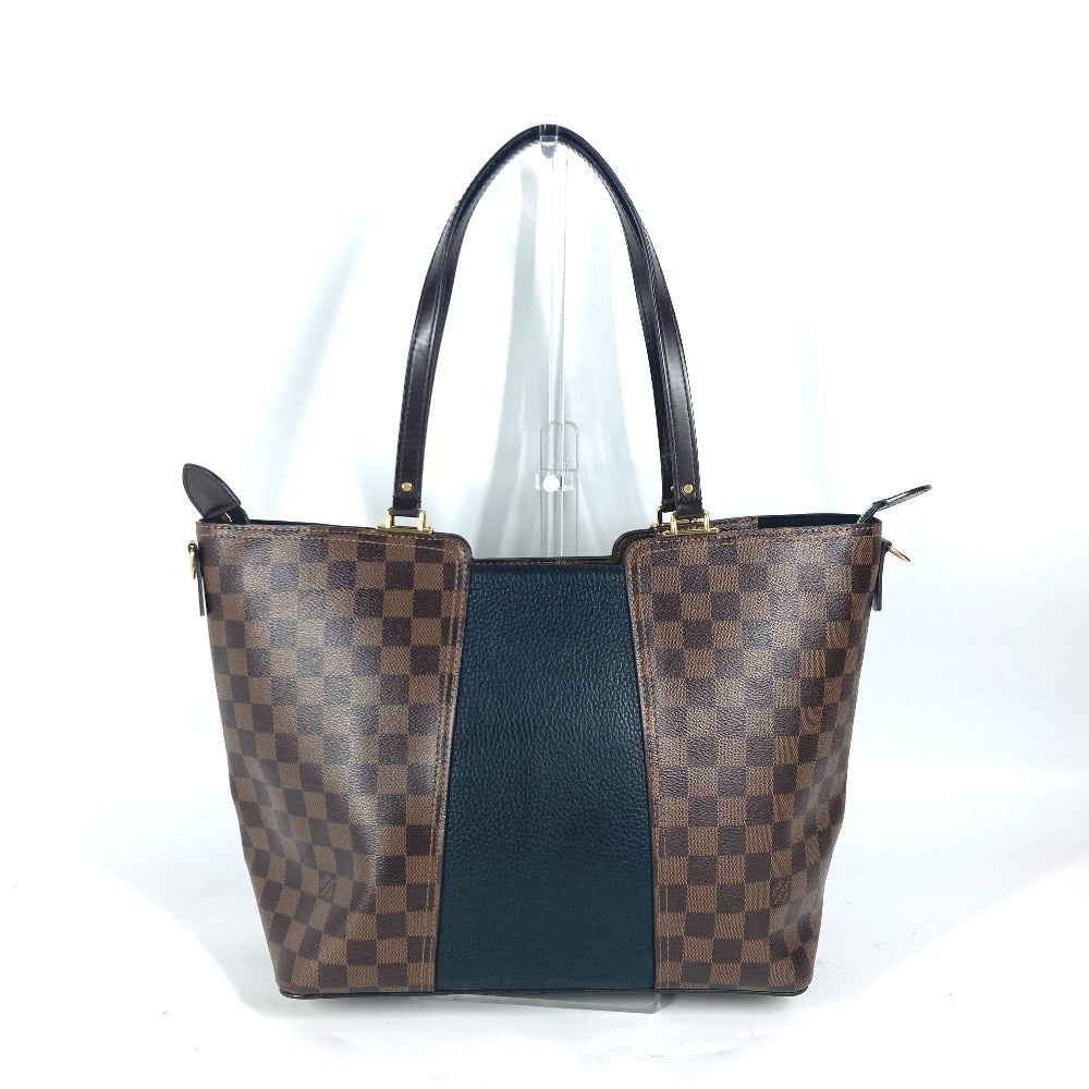 Louis Vuitton N44023 Damier Jersey Leather Canvas Brown Shoulder Bag