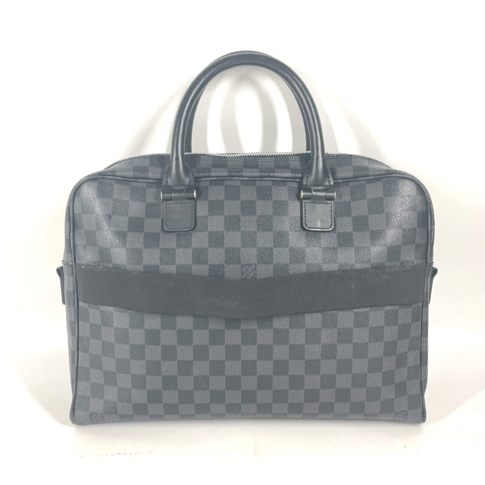 Louis Vuitton Business N23211 Damier Grafitto Damier Canvas Black Handbag