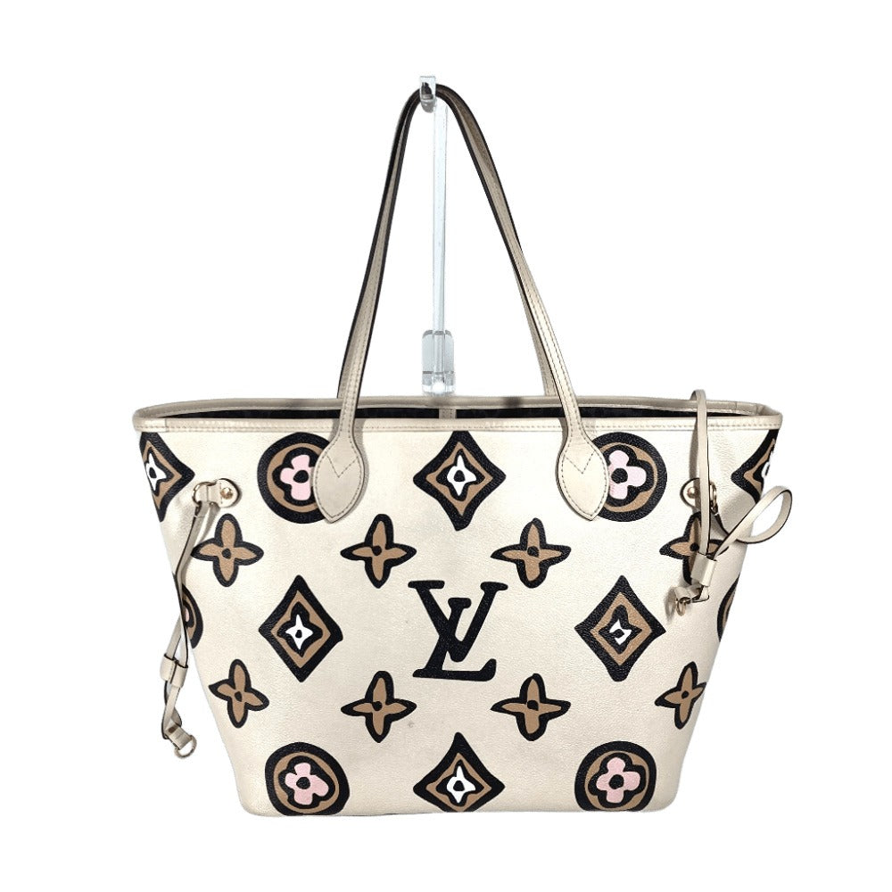 Louis Vuitton M45819 PVC Wild at Heart Leather Beige Neverfull Hat