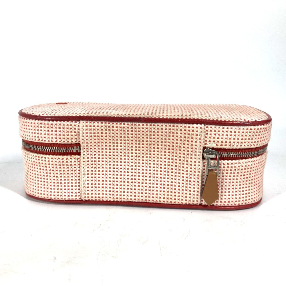 Pouch Serie Escal Women Handbag Canvas Pink Travel Bag