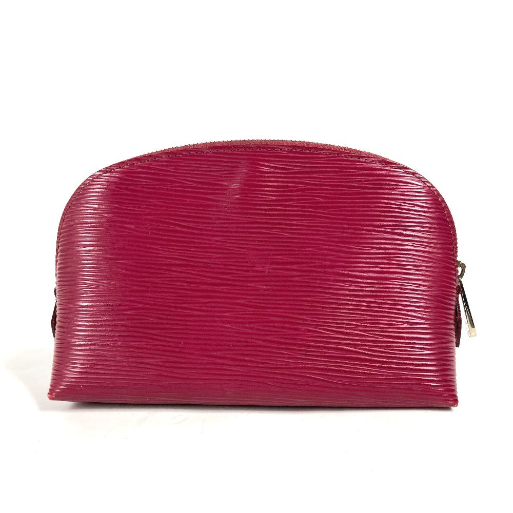 Louis Vuitton Cosmetics Pouch M40641 Epi Leather Pink Clutch Bag