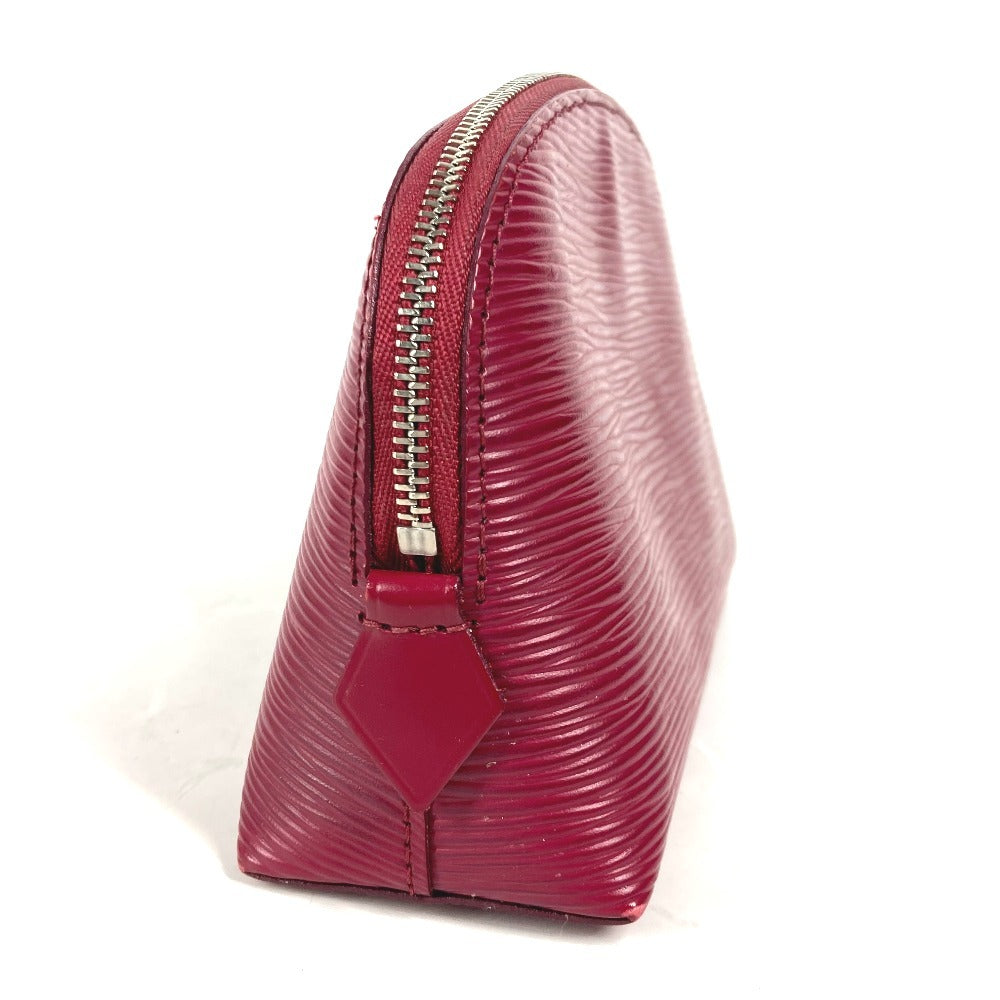 Louis Vuitton Cosmetics Pouch M40641 Epi Leather Pink Clutch Bag